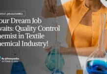 QC Chemist at Rohan Dyes & Intermediates Ltd - Apply Online