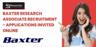 Baxter Research Associate Recruitment