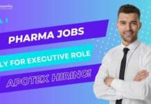 Quality Executive Job at Apotex