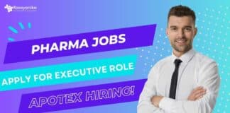 Quality Executive Job at Apotex