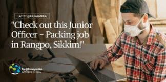 "Check out this Junior Officer - Packing job in Rangpo, Sikkim!"