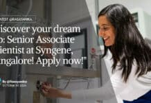 Senior Associate Scientist at Syngene - MPharma Apply Online Now