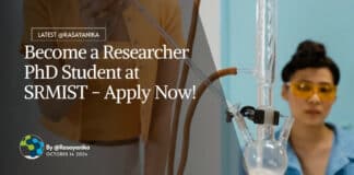 Researcher PhD Student at SRMIST - Apply Now!