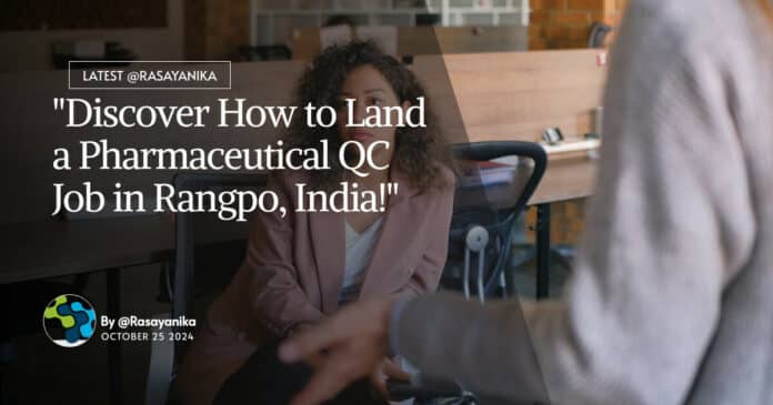 Pharmaceutical QC Job at Cipla - Apply Online