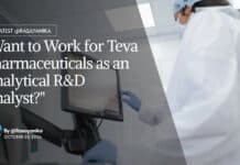 "Want to Work for Teva Pharmaceuticals as an Analytical R&D Analyst?"