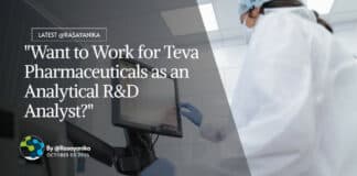 "Want to Work for Teva Pharmaceuticals as an Analytical R&D Analyst?"