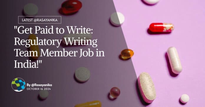 Cipla Regulatory Writing Team Member Job For BPharma & MPharma