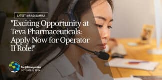 BSc Chemistry at Teva Pharmaceuticals: Chemical Engg Apply Now
