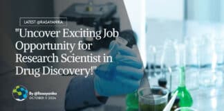 "Uncover Exciting Job Opportunity for Research Scientist in Drug Discovery!"