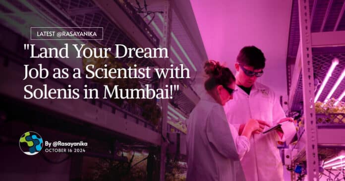Scientist Job Solenis For PhD Chemistry, Chemical Technology - Apply Online