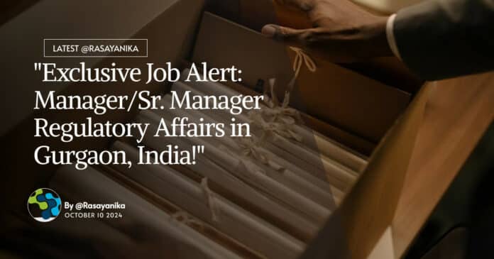"Exclusive Job Alert: Manager/Sr. Manager Regulatory Affairs in Gurgaon, India!" Manager/Sr. Manager-Regulatory Affairs Location: Gurgaon, Haryana, India Category: Research & Development Job Type: Full Time Regular Job Id: R-72432 Purpose: Regulatory planning to meet the affiliate and responsible countries' business needs, management & compliance of regulatory tools as per functional processes. Responsible and accountable for regulatory activities and performance in registering new products (including product line extensions) and new indications. Prepare submissions and gain approval for new products and indications. Maintain regulatory compliance for marketed products, including product maintenance such as manufacturing or labelling (Product Information and packaging) variations, renewals, pharmacovigilance activities, etc. Build partnerships with officials in the Regulatory Authority and stay updated on changes in the regulatory environment. Customers include all medical/marketing/business personnel within the affiliate, the Drug Regulatory Agency, and Area regulatory management. Primary Responsibilities: Regulatory Planning Regulatory Plan Development Plan, review, and recommend the best regulatory strategy for submissions, including regulatory timelines, during the planning phase for pipeline products of the assigned portfolio based on regulatory expertise with country regulations & MOH processes. Manage and ensure the Regulatory Plan for assigned countries is in alignment with Product Teams & Area strategies, and the country’s business plan. Process Management Coordinate the process with cross-functional members of the affiliate, sites, and corporate (Legal, Administration, etc.) to ensure timely availability of required documents and other requirements for dossier preparation. Actively participate in cross-functional teams within the affiliate and provide regulatory expertise to ensure regulatory timelines are met or improved. Regulatory Tools Timely update of data in regulatory tools as per global process. Ensure that data is complete, accurate, and communicated appropriately to relevant stakeholders. Submissions and Approvals Dossier Preparation Prepare a quality regulatory dossier and submit within the planned affiliate timelines. Request and obtain the necessary regulatory items. Prepare/format the dossier to meet regulatory requirements. Implement the submission and archive appropriately. Gain Regulatory Approval Gain Drug Regulatory Agency (DRA) approvals to meet the affiliate product launch plans and ensure product maintenance. Activities include: Provide quality responses to the Ministry of Health (MOH) by the due date. Complete regulatory approval process and gain product licenses. Communicate product approval. Archive submission dossier and approval documents. Track post-approval commitments. Perform regulatory responsibilities related to packaging development. Ensure the local label creation and packaging development meet local and corporate criteria and support business needs. Metrics Review Prepare periodic regulatory reports on submissions and approvals, and communicate to local management. Provide regulatory metrics aligned with Area & IC Regulatory Affairs criteria to measure regulatory performance. Regulatory Compliance Compliance Maintenance Take appropriate actions to maintain all marketed products in compliance with regulatory and corporate requirements. Conduct periodic compliance self-audits. Perform activities related to pharmacovigilance according to corporate and local regulations. Take corrective actions based on regulatory audit findings. Good Regulatory Practices (GRP) Develop, update, and implement SOPs required by Global Regulatory Affairs policies, local regulations, and Good Regulatory Practices. Complete Global and/or IC Regulatory Core Curriculum and GRP training. Regulatory Influence External Regulatory Customer Relations Establish relationships with key regulatory officials to foster a positive regulatory environment for business and research. Regulatory Environment Changes Stay updated on local regulations and DRA organizational structures and communicate changes to affected parties. Influence Strategy Support in developing and implementing external regulations and influence strategies. Internal Affiliate Organisation Learn and understand the local affiliate organization and functions. Build partnerships and credibility to maximize regulatory value in business decisions. Regulatory Value Proactively use regulatory tools to communicate with affiliate business partners on the global regulatory status of new products and local regulatory trends. Educate the affiliate on the value the regulatory function contributes to the business. Additional Responsibilities (if applicable) Provide technical support with Health Economic data for Drug Regulatory Agency price negotiations. Provide regulatory support for locally manufactured products and clinical trials. Perform responsibilities of ALRP/Alternate ALRP/Delegate ALRP as assigned, ensuring compliance with regulatory and corporate requirements. Minimum Qualification Requirements: B.Pharm, M.Pharm, BSc or Master’s Degree in Chemistry or Biotechnology, or related areas, or MD (licensed in the country, if applicable). Minimum 3 years of regulatory affairs or related experience. In-depth knowledge of local regulations for pharmaceutical product registration and Regulatory Corporate policies. Understanding of the local business decision-making process impacting the regulatory strategy. Other Information/Additional Preferences: Good knowledge of written and spoken English; additional languages beneficial. Broad understanding of regulatory requirements and Lilly’s goals. Competent project management skills. Strong oral/written communication & interpersonal skills. Ability to handle conflict, show initiative, and possess negotiation skills. Analytical skills, accuracy, reliability, creative thinking, and problem-solving ability. Customer focus.