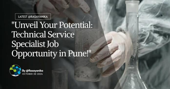 Ecolab Chemistry Technical Service Specialist Role! Apply Now