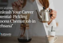 "Unleash Your Career Potential: Pickling Process Chemist Job in Mehsana"
