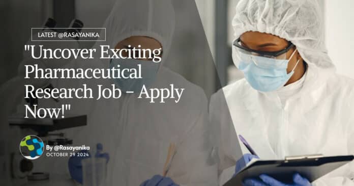NIPER Chemistry JRF Recruitment - Applications Invited