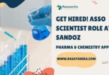 Asso Scientist Role Sandoz