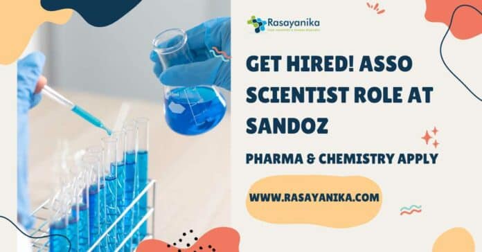 Asso Scientist Role Sandoz