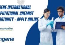 Syngene International Computational Chemist