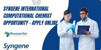 Syngene International Computational Chemist