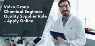 Volvo Group Chemical Engineer Quality