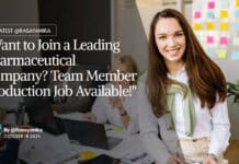 BPharma Team Member Production Job at Dr Reddy's Labs - Apply Now