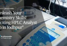 HPLC Analyst Job at Cultivator Phyto Lab, MSc Chemistry Apply