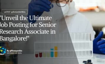 Freshers Chemistry Senior Research Associate at Syngene – Apply Online Freshers Chemistry Research Associate at Syngene - Apply Online