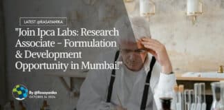 Ipca Labs Research Associate Formulation & Development Opportunity - Apply Now