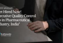 "Get Hired Now! Executive Quality Control Job in Pharmaceutical Industry, India"