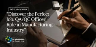 Reliance Industries QA/QC Officer