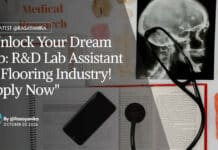 "Unlock Your Dream Job: R&D Lab Assistant in Flooring Industry! Apply Now"