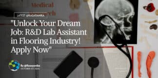 "Unlock Your Dream Job: R&D Lab Assistant in Flooring Industry! Apply Now"