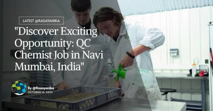 QC Chemist Job at Henkel, Apply Online