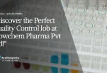 Quality Control Job at Flowchem Pharma Pvt Ltd!