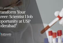 Scientist Job Opportunity at USP Hyderabad | Chemistry & Pharma Apply