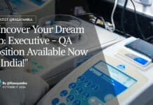 "Uncover Your Dream Job: Executive - QA Position Available Now in India!"
