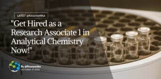 "Get Hired as a Research Associate 1 in Analytical Chemistry Now!"