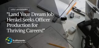 "Land Your Dream Job: Henkel Seeks Officer Production for Thriving Careers!"