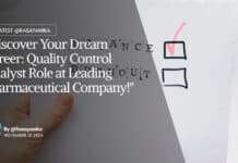 Pharma QC Analyst Role at Sain Medicaments Pvt Ltd, Apply Online