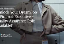 Piramal Quality Assurance Executive Job Opening - Pharma Apply Online