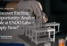 "Uncover Exciting Opportunity: Analyst Role at ENDO Labs - Apply Now!"