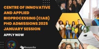 CIAB PhD Admissions 2025