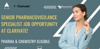 Clarivate Pharmacovigilance Specialist Job