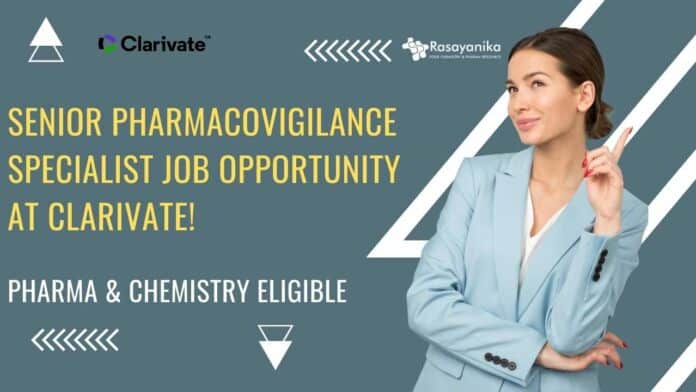 Clarivate Pharmacovigilance Specialist Job