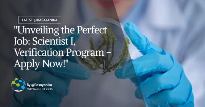 USP Scientist Job MPharma & Analytical Chemistry - Apply Online