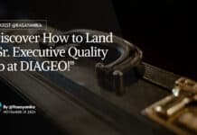 DIAGEO Chemistry Quality Executive Job, Apply Online