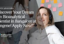 Bioanalytical Scientist Job at Syngene! Apply Now!