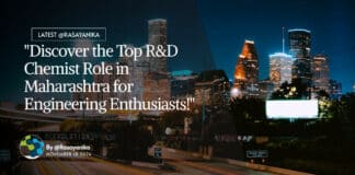 "Discover the Top R&D Chemist Role in Maharashtra for Engineering Enthusiasts!"