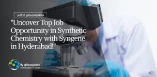 Synthetic Chemistry Scientist at Syngene - Apply Online