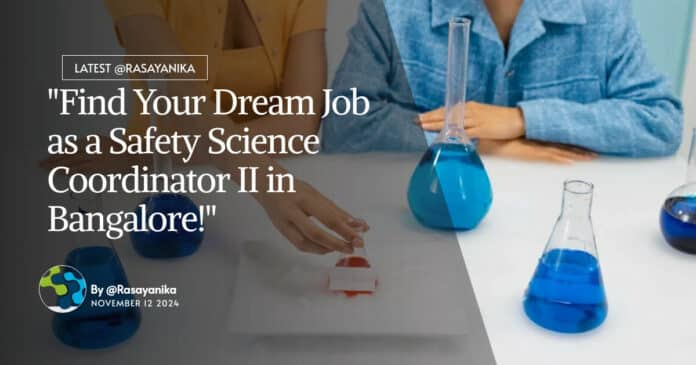 Fortea BPharma Jobs, Safety Science Coordinator Role - Apply Online
