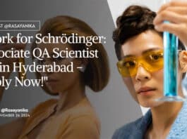 freshers-msc-chemistry-qa-associate-job-schrodinger-apply-online